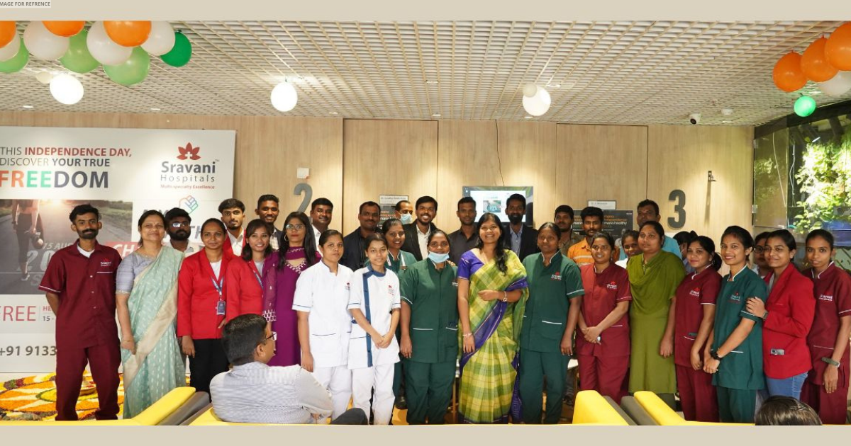 Srimati Sirisha Raghavendra Garu Joins #FitFourFreedom Success Celebration at Sravani Hospitals